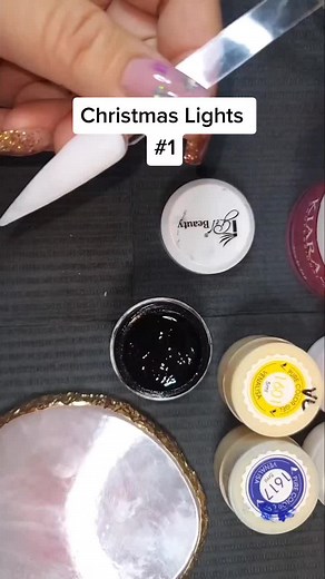 #uñasacrilicas #begginernailtech #Christmas2021 #acrylicnails #Navidad #naildesigns