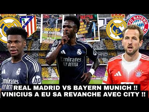 🚨VINICIUS SHUTS CITY OFF!!/ REAL VS BAYERN IN THE QUARTER-FINALS 🔥/ MBAPPÉ RETURNS ✅/ COURTOIS IN...