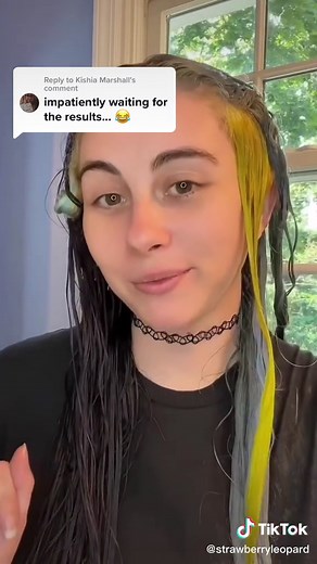 5 Color Hair Dye Makeover: Lime Green and Fuchsia Streaks