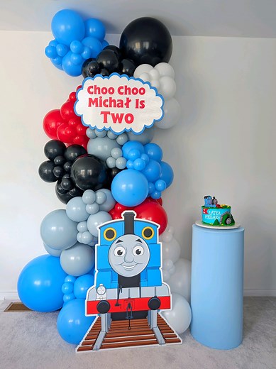 Thomas the Tank Engine Birthday Party for Michal