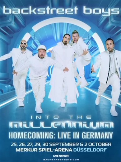 Backstreet Boys Germany tour announcement