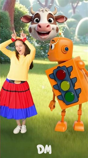 Farm Animals with Traffic Lights #trafficlights #animals #shorts