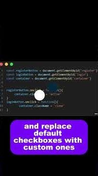 Why a 3D Flip Login Interface Improves User Engagement | HTML, CSS & JavaScript UI #shorts