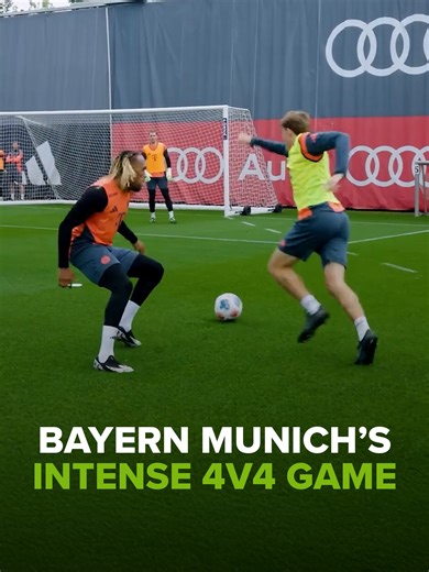 Bayern Munich 4v4 Training Games for Peak Fitness