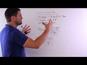 Combinatorics, example, without replacement, stochastics | Math by Daniel Jung