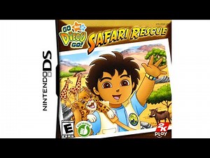 Nintendo DS - Go, Diego, Go!: Safari Rescue 'Title & Playthrough'