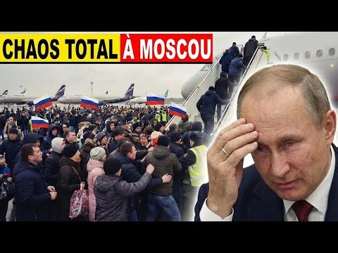 Russie paralysée : 4,5 millions de voyageurs bloqués, les compagnies aériennes à l’arrêt à Moscou !