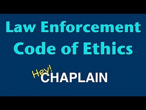 Law Enforcement Code of Ethics