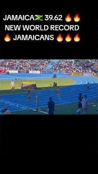 Jamaica Wins🔥 39.62 🔥 New World Record 4x100M Mixed World Relays 2026