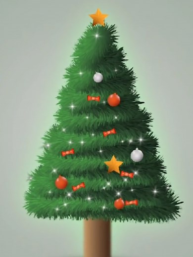 Christmas Tree Design Tutorial in Adobe Illustrator