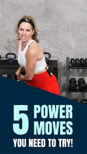 🔥 Step into your POWER 🔥. Try these 5 Moves for Strengrh, Power & Cardio!