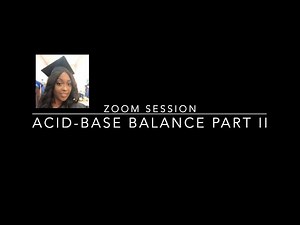 Acid Base Balance in Nursing