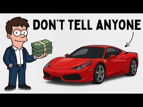 when you get rich, tell NO ONE