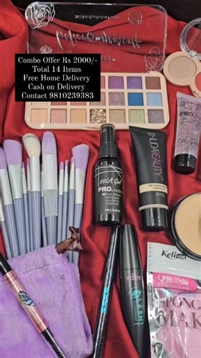 2.1M views · 10K reactions | 2000 Super Demanding Makeup Combo Set......