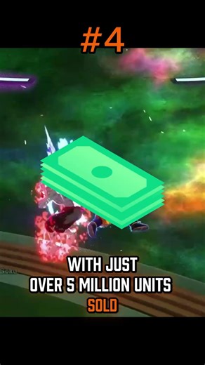 TOP 5 BEST SELLING DRAGON BALL Z GAMES!! #gaming #top5 #ranked #dbz #dragonball #anime #super