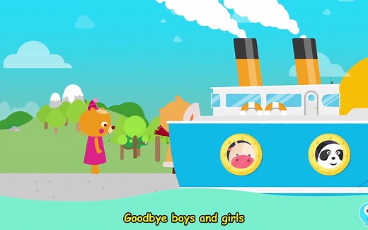 Goodbye Song - English for Kids & Toddlers - Preschool and Kindergarten Song L