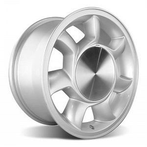 Mustang 5 Lug 93 Cobra Wheel RH - 17x8.5  - Silver (79-93)