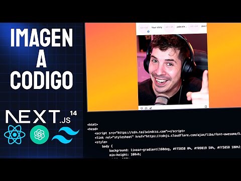 Convierte tus Imágenes a Código con GPT-4 Vision, Next.js, React, TypeScript