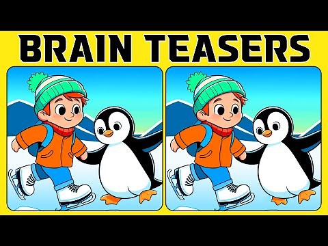 🧠🧩Spot the Difference | Brain Busters 《EASY》