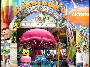 SPONGEBOB JELLYFISH JAM RIDE AT NICKELODEON UNIVERSE