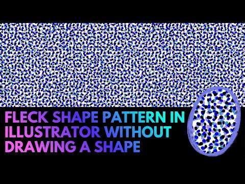 Illustrator Tutorial: Fast Speckle Pattern Technique