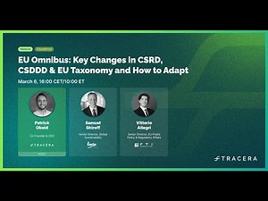 EU Omnibus: Key Changes in CSRD, CSDDD & EU Taxonomy and How to Adapt