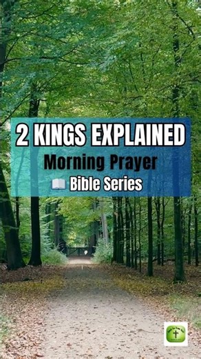 2 Kings Explained in 60 Seconds | God’s Justice & Patient Warning #MorningPrayer #Shorts
