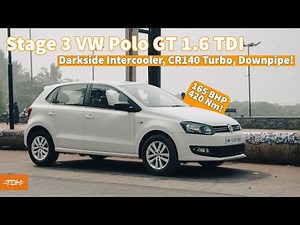 Stage 3 VW Polo GT 1.6 TDI with a CR140 Turbo makes 165 BHP! | Autoculture