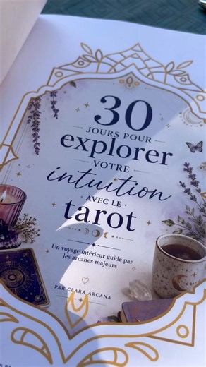 Tu cherches un cahier d’activités sur le tarot ? Le voici ! ✨