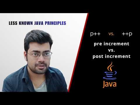 Evaluation Order in Java | Pre Increment vs Post Increment | Less Known Java Principles | Ep 03
