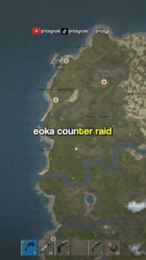 Countering a raid with an Eoka in rust #rust #rustshorts #priceyrust