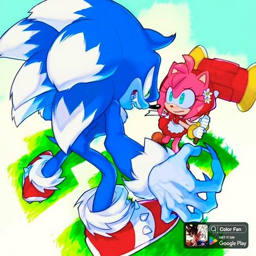 Sonic The Werehog (2011) Werehog His Scared to The Amy Rose From: Color Fan