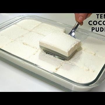 Tender Coconut Pudding | Two Layered Pudding | Elaneer Pudding | Tasty&Simple Tender Coconut Pudding