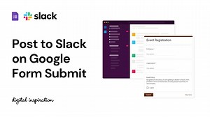Integrate your Slack account with Google forms using Document Studio and automatically post messages on Slack Channels whenever a new Google Form response is received. Install Document Studio: https://lnkd.in/dJmSukAz Help Docs: https://lnkd.in/d-uDVifq #Slack #GoogleForms #GoogleWorkspace | Digital Inspiration