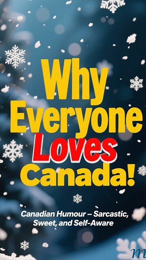 1.2K views | Why Everyone Loves Canada: Canadian Humour — Sarcastic, Sweet, and Self-Aware Canadian Humour = low-key brilliant. Soft sarcasm. Gentle roasting. Big laughs. We don’t take ourselves too seriously. What’s the most ‘Canadian’ joke or moment you’ve ever seen? Comment below. And follow for more real reasons people around the world love Canada. ” #WhyEveryoneLovesCanada  #CanadianHumour #PoliteButFunny | Canada & Citizenship Practice Tests | Facebook