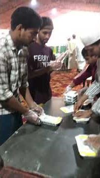 food packing is the first duty #food #vlog