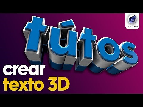 Cinema 4D: Crear Texto 3D como un Profesional – Paso a Paso