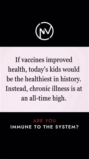 Not Vaccinated on Instagram: "It’s a pretty good question. #nvnation #health #truth"