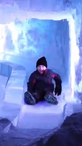 11K views · 81 reactions | Sliding through the magic, one icy thrill at a time! ❄️✨ Our slides are a must-try when you visit Ice Castles. Who’s ready for some frosty fun?  #icecastles #wintermagic #familyfun #winterseason #exploremore #winterwonderland #outdooractivities #wintervibes | Ice Castles | Facebook