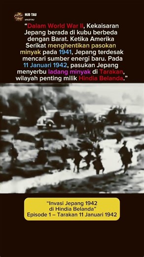 “Invasi Jepang Dimulai dari Tarakan”