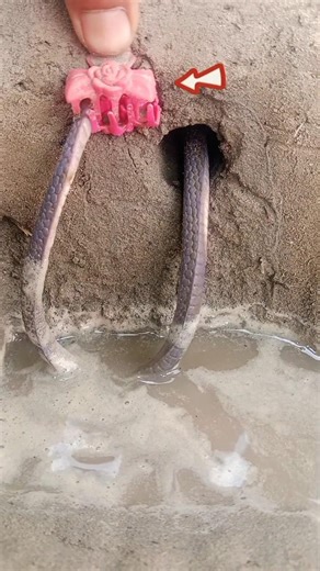 locked tools skills vs rubber snake power 😱