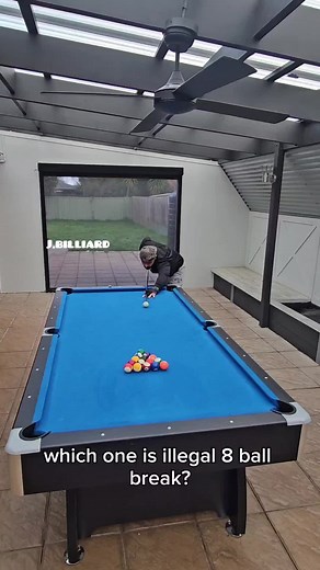 Which 8 Ball Break Is Illegal in Pool?