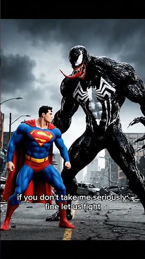 Superman vs Venom: The Ultimate Showdown