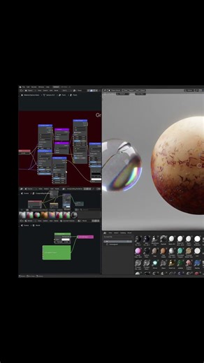 Free Flesh Material for Blender! #shorts