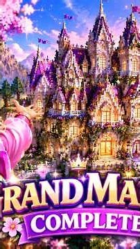 🏰 I FINALLY Finished My Fantasy Grand Manor in Minecraft! ✨ #Shorts