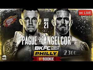 🔴BKFC FIGHT NIGHT PHILLY: PAGUE vs ANGELCOR | LIVE STREAM