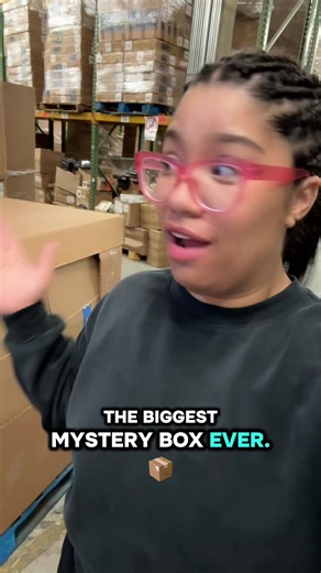 The biggest mystery box I got#tiktokviral #happy #funny #fyp #love