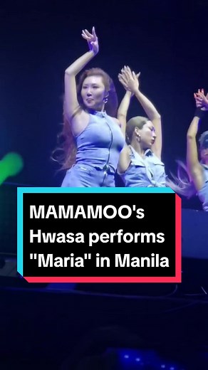 Hwasa's Maria Performance in Manila | Wanderfest Highlights