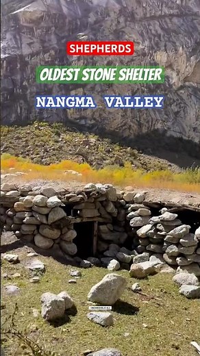 Shepherds Oldest Stone Huts in mountains near Nangma valley | Patharon sa bana howa qadim Ghar #gaon
