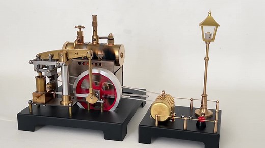 RETROL DIY Steam Engine Kit Power Generation Feature Live